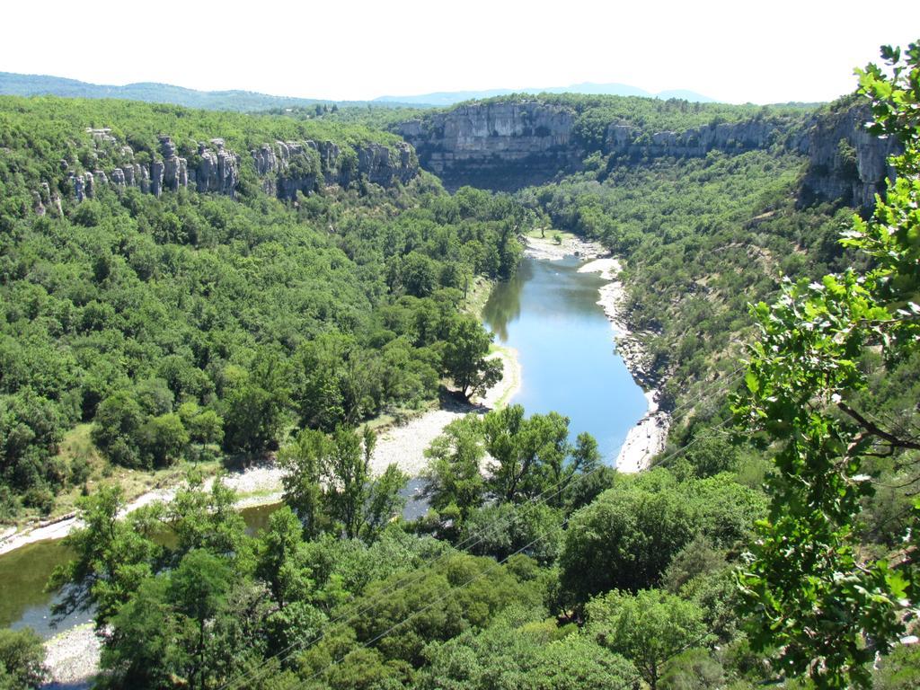 Camping Les Chenes Chauzon Kültér fotó